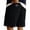 Black-A, variant on Yifymode Men's Corduroy Casual Shorts Elastic Waist Loose Fit Vintage Style Summer Beach Shorts with Pockets