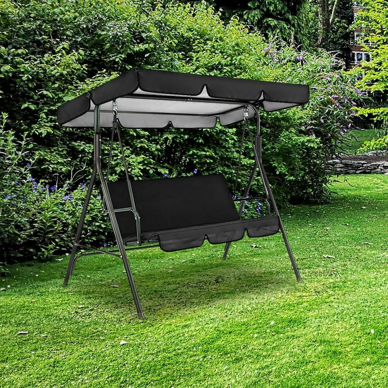 Patio Swing Canopy Replacement, Seater Garden Swing Seat Canopy