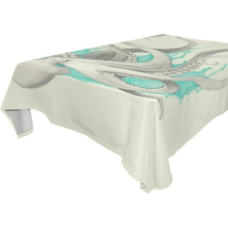 

POPCreation Peristalsis Of The Octopus Tablecloth 60x120 inches
