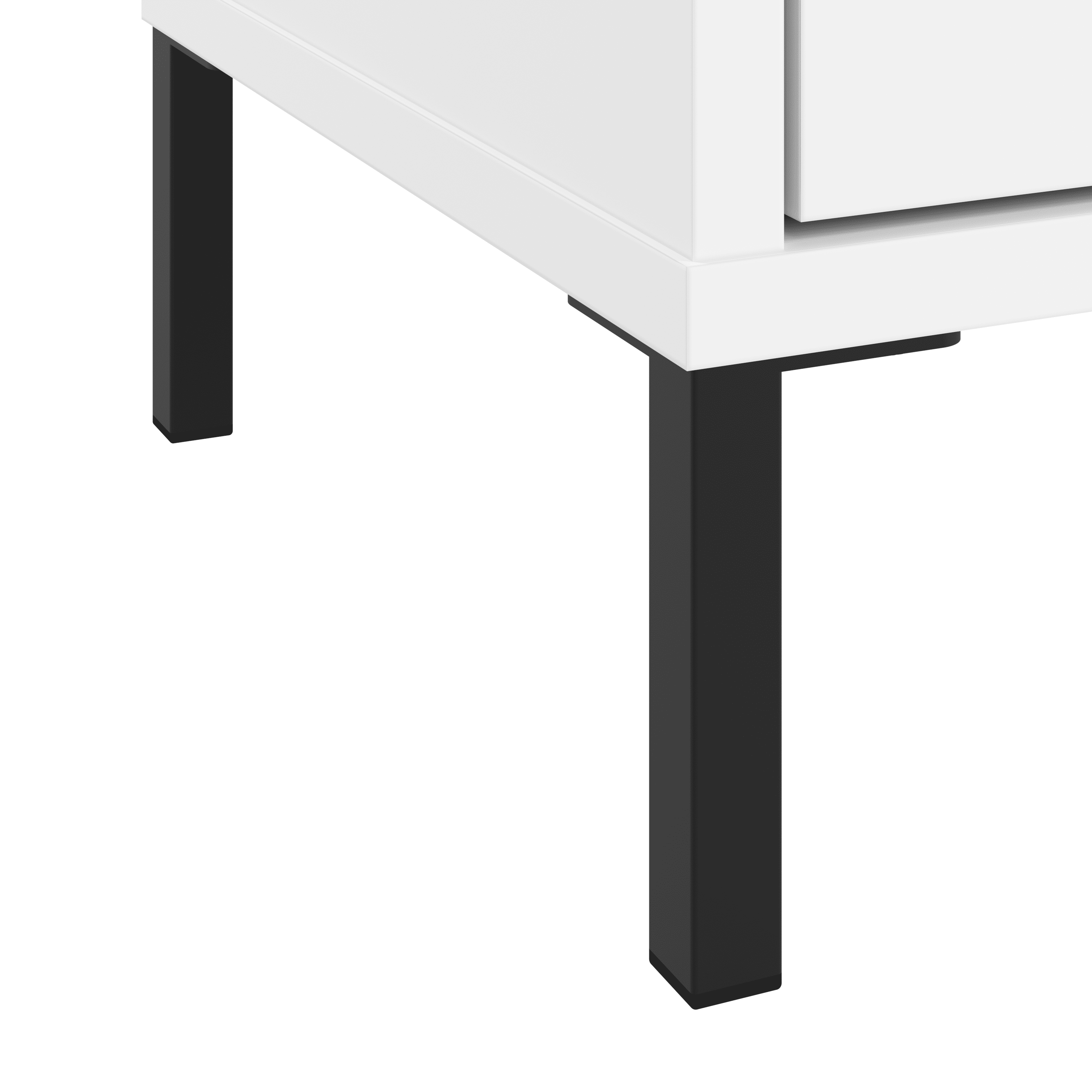 Bush Furniture Soho 6 Cube Organizer in White