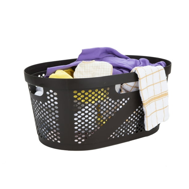 Mind Reader 40 Liter Laundry Basket, Laundry Basket, Storage Basket, Bathroom, Bedroom, Home