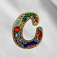 thumbnail image 4 of Porte-clés de Noël 26 Lettres Pendentif Strass, 4 of 8