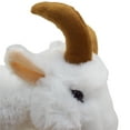 thumbnail image 4 of Realistic White Goat Stuffed Animal Plush Toy, Lifelike White Goat Animal Plushies Simulation Animals Doll, 4 of 9