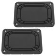 thumbnail image 1 of HIAKDOFT 2PCS Bass Performance Rectangular Iron Speaker Diaphragm for Passive Subwoofer Replacement, 1 of 8