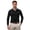 black, variant on Men's & Big Polo Shirts with Long Sleeve, Soft Collared Moisture Wicking Shirt, Sizes S-3XL