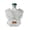 C003- Style C, variant on Bourbon Decanter, 8 in Width, Novelty Automotive Silhouette, Gold Sealed Lid, Glass Bottle with Lid, Dining Room Storage, Clear Finish, 1 Pc