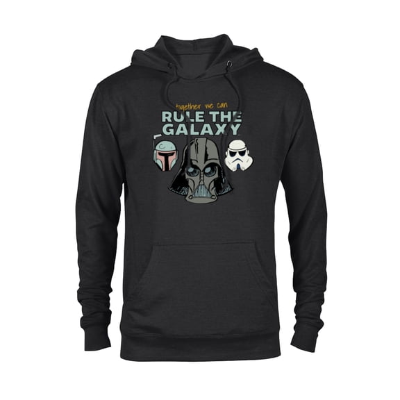 Star Wars Villain Trio Together We Can Rule the Galaxy - Pullover Hoodie for Adults - Customized-Black