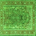 thumbnail image 1 of Ahgly Company Indoor Square Persian Green Traditional Area Rugs, 7' Square, 1 of 1