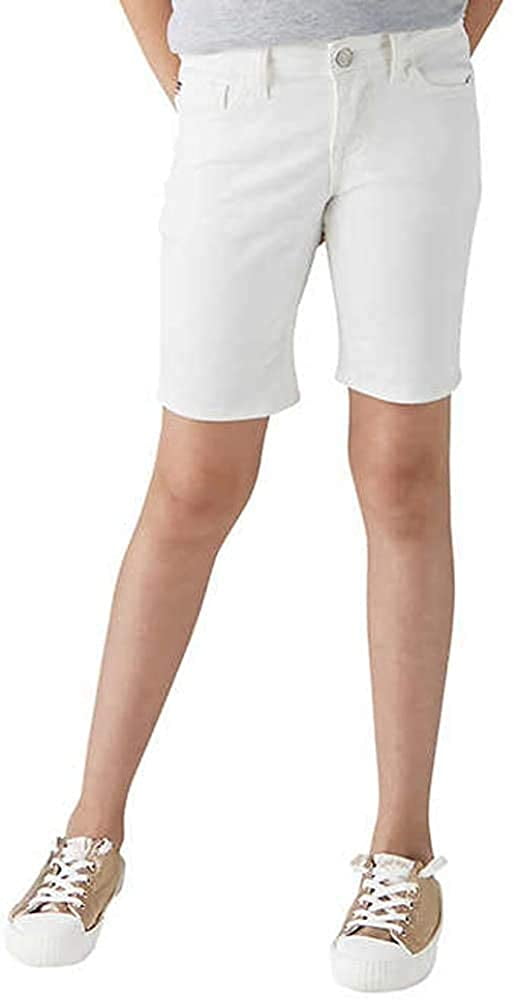 Vigoss Girl's The Thompson Bermuda Shorts, White - Walmart.com