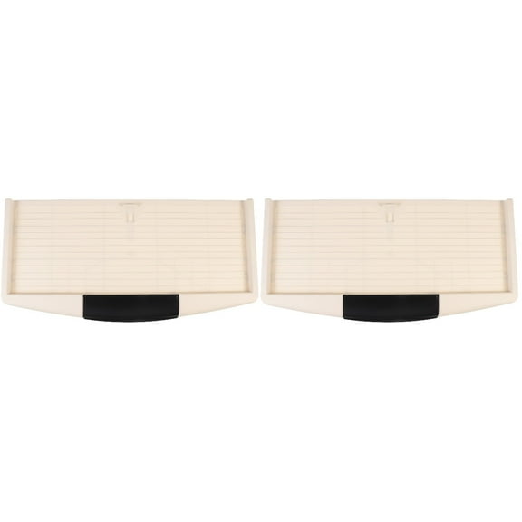2 Pcs Drawer Office Keyboard Tray for under Desk Slide
