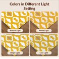 thumbnail image 7 of Design&I 2'x3' Washable Throw Rug Low Profile Daily Traffic Ready Accent Boho Mosaic Grid Shapes Geometric Large Classroom Abstract Plush Refined for Hallway, Laundry Room, 7 of 7