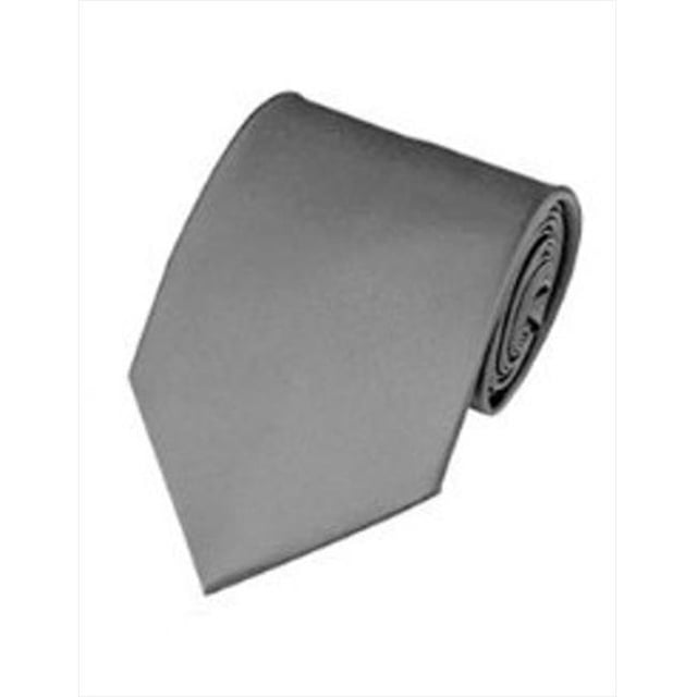 Cravate Mince Décontractée et Stylée, Gris