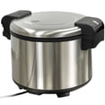 thumbnail image 3 of 30 Cup Commercial Rice Cooker and Warmer, NSF Stainless Steel Rice Cooker, 3 of 12