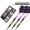 Purple, variant on BESTSKY 3Pcs Darts Advanced Copper-Plated Iron Darts for Maximum Control,High-Accuracy Plastic Darts Tip,Balanced High-Density Aluminum Dart Flights,Purple
