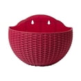 thumbnail image 2 of Travelwant Hanging Planter - Indoor Outdoor Hanging Plant Pot Basket, Flower Plant Pots, Flower Pot with Drainage Hole, 8.3 Inch Indoor Outdoor Balcony Patio Hanging Basket, 2 of 7