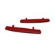 thumbnail image 1 of 1 par de accesorios de cubierta de inserción de rejilla delantera para Ram 1500 2019-20, 1 of 5