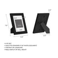 thumbnail image 2 of Somerset Home 4X6 Gallery Wall Picture Frames - Set of 6, Black, 2 of 6