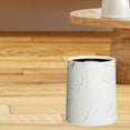 thumbnail image 2 of Baoblaze Open Top Trash Can Dustbin Portable Garbage Can for Home Restroom Study Room White 12L, 2 of 8