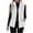 White outerwear vests, variant on Nfurl Fleece Vests Women Trendy Fitted Zip up Solid Color Sleeveless Fuzzy Fleece Jackets Winter Warm Ladies Outerwear Vest for Going Out Green XXL