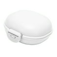 thumbnail image 3 of Caja de jabón impermeable estante de jabón portátil PP abrochado para cubrir el dormitorio del hotel de viaje caja de jabón blanca, 3 of 10