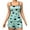 A-Green, variant on Wxolcjlv Womens Valentines Pajamas Sets Sexy Heart Print Cami Ruffled Hem Tank Top & Shorts Casual Homewear Set,2Pc