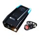 thumbnail image 2 of Juego de luces delanteras y traseras recargables para bicicleta, 800 lúmenes, LED, 3 modos, luz impermeable para bicicleta IPX6, luz trasera LED roja - Azul Sunnimix luces de bicicleta delanteras traseras, 2 of 8