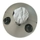 thumbnail image 3 of Sombrero de ancha para hombre y mujer, con 2 ventiladores solares, compacto, transpirable, para actividades al aire libre, ideal para pescar y gris claro, 3 of 8