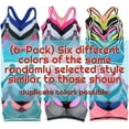 thumbnail image 2 of ToBeInStyle Women's Pack of 6 Random Assorted Print Sports Bras - Assorted Colors - Size 36B, 2 of 6
