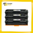 thumbnail image 5 of Toner Bank Compatible Toner Cartridge Replacement for HP 201X CF401X CF403X CF402X High Yield (Cyan, Magenta, Yellow, 3-Pack), 5 of 7