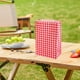 thumbnail image 5 of Paper Gift Wrap Storage Organizer Bag, Kraft Paper Bag, Cute Plaid Design, Foldable Storage Bag, Portable Gift Bag, Small Size, For Bedroom, High-Quality Kraft Paper, Cute Pattern, Easy, 5 of 8
