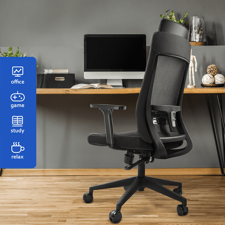 Dropship Simple Deluxe Task Office Chair Ergonomic Mesh Computer