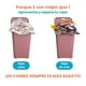 thumbnail image 5 of Cesto para Ropa Sucia Tipo Rattan - 2 Piezas con Tapa Abatible y Agarraderas Laterales, 5 of 9