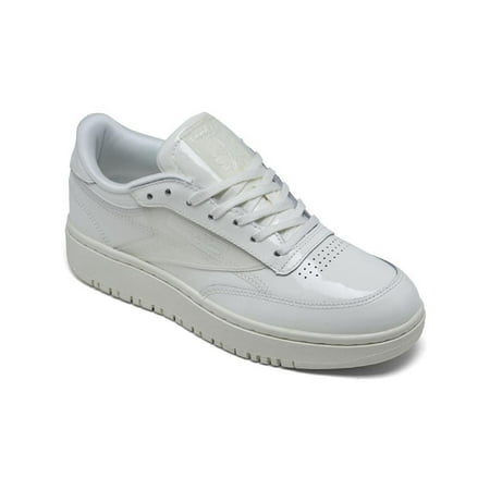 Reebok Womens Club C Double Trainers Lace Up Casual and Fashion Sneakers