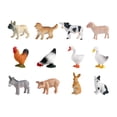 thumbnail image 4 of Xuanheng 12 Pieces Farm Animals Model Cognitive Toy Animal Toy Figurines Set for Boys, 4 of 8