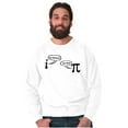 thumbnail image 5 of Rational Real Pi Pie Number Math Nerd Sweatshirt for Men or Women Brisco Brands S, 5 of 6