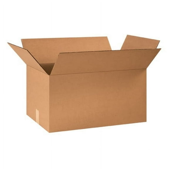 Kraft Corrugated Boxes ECT-32, 24 x 14 x 12", 20/Case
