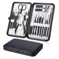 thumbnail image 1 of Manicure Set Professional Nail Clipper Kit-18Pieces Stainless Steel Manicure Kit, 1 of 4