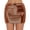 Coffee, variant on Clearance Clothes Under $10.00 Abomasnow Women's Sexy Bodycon Pencil Skirts Solid Elastic High Waist Faux Leather Mini Skirts