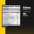 thumbnail image 2 of Primaforce Testosterone Complex 90 Capsules, 500mg D-Aspartic Acid Per Serving, 30 Servings, 2 of 6