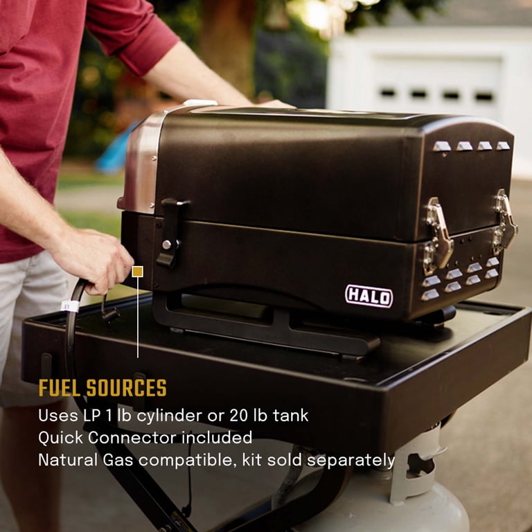 Halo Versa 16-inch Large Propane Patio Outdoor Pizza Oven with