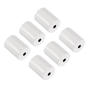 Unique Bargains Flat Decorative Lamp Base Holder Cover Sleeve E26/E27 Lamp Socket Cup White 6 Pack
