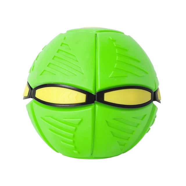 Wholesale Green Non-LED Elastic Flying Saucer Ball - Factory Direct Kids' Stomp-on Toy for Outdoor Play, Durable Plastic Jumping Disc Promoting Physical Activity & Coordination, Suitable for All
