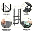 Sturdy Heavy Duty 5 Tier Garage Metal Shelving Units for Storage in