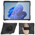 thumbnail image 5 of XYX Case for 13 inch Microsoft Surface Pro 8 (2021 Release), 360 Rotating Heavy Duty Shockproof Cover with Kickstand and Hand Strap (Black), 5 of 7