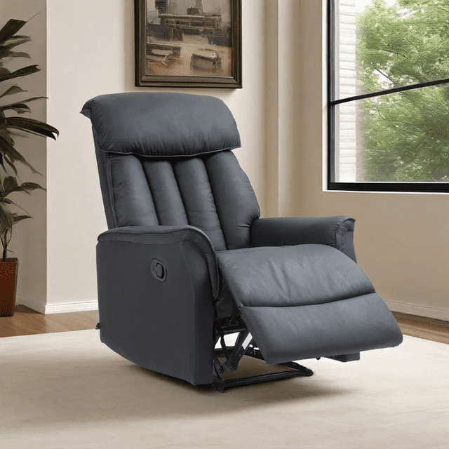 Sillón Reclinable Manual EKE Life Home con Reposapiés Elevable – Confort para Sala y Descanso
