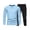 Light Blue, variant on VBARHMQRT Mens Short Sets 2 Piece Outfits Beach Big and Tall Men Solid Color Outdoor Sports Fitness Long Sleeved Shirt and Sweatpants Suit 4th of July Outfits