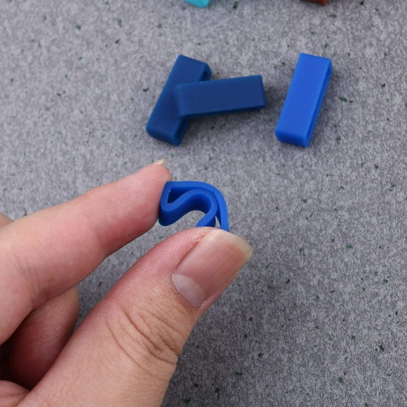 RENACLIPY 8Pcs Blue Watchband Ring Soft Durable Replacement for Watch Band Buckle Smooth Comfort