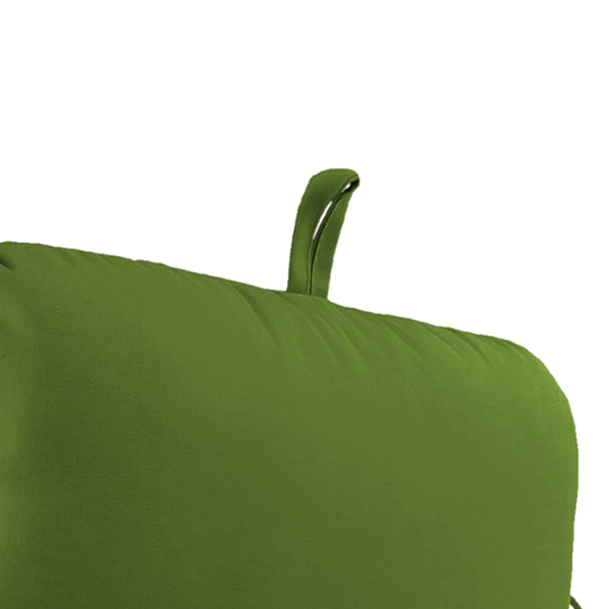 45" x 22" Rectangular Outdoor Chair Cushion with Ties and Hanger Loop (2 Pack)