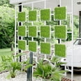 thumbnail image 7 of Sunshades Depot Artificial Mimose Fence Panel Green Wall Windscreen Privacy Screen Decorative Ivy Faux Leaves-4Pcs, 7 of 7