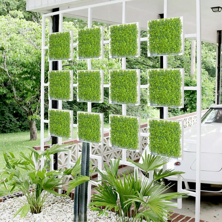 Sunshades Depot Artificial Mimose Fence Panel Green Wall